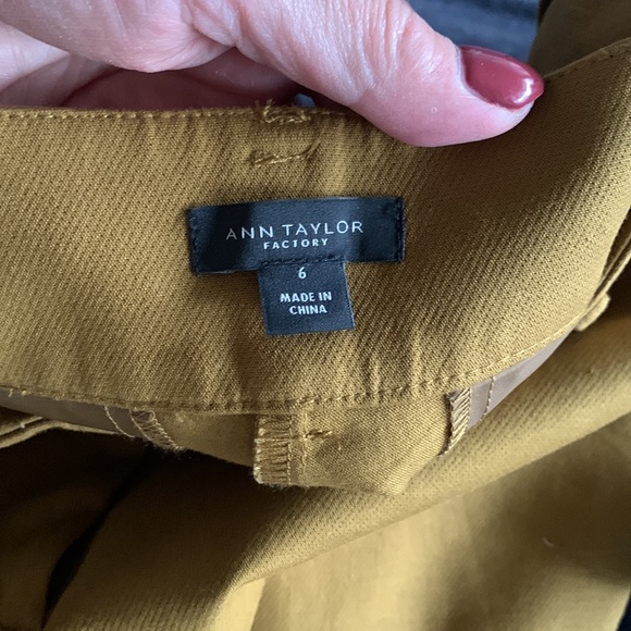 Slim Ankle Pant US6 Ann Taylor Factory - Picture 4 of 5